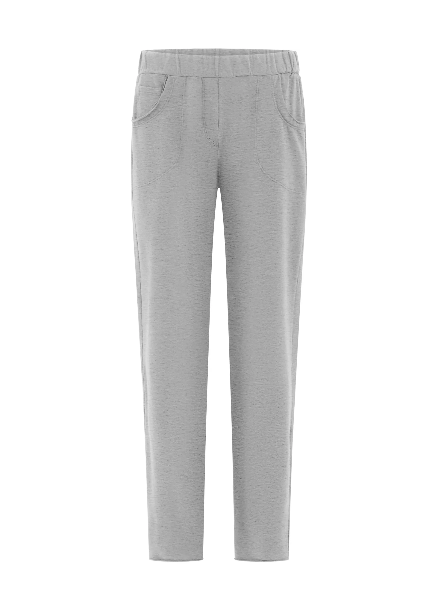 Sale DEHA Slim Fit Pants Grey Grey Melange