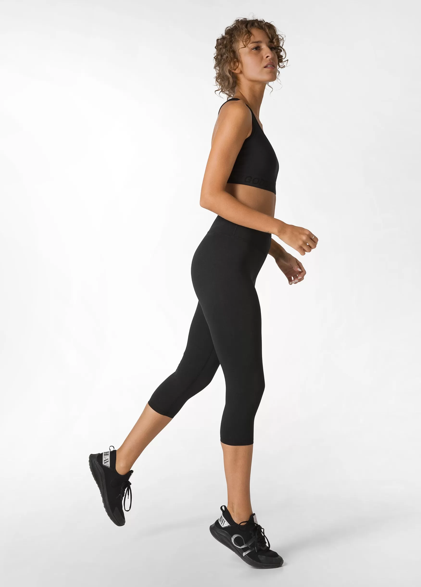 Shop DEHA Stretch 7/8 Leggings Black
