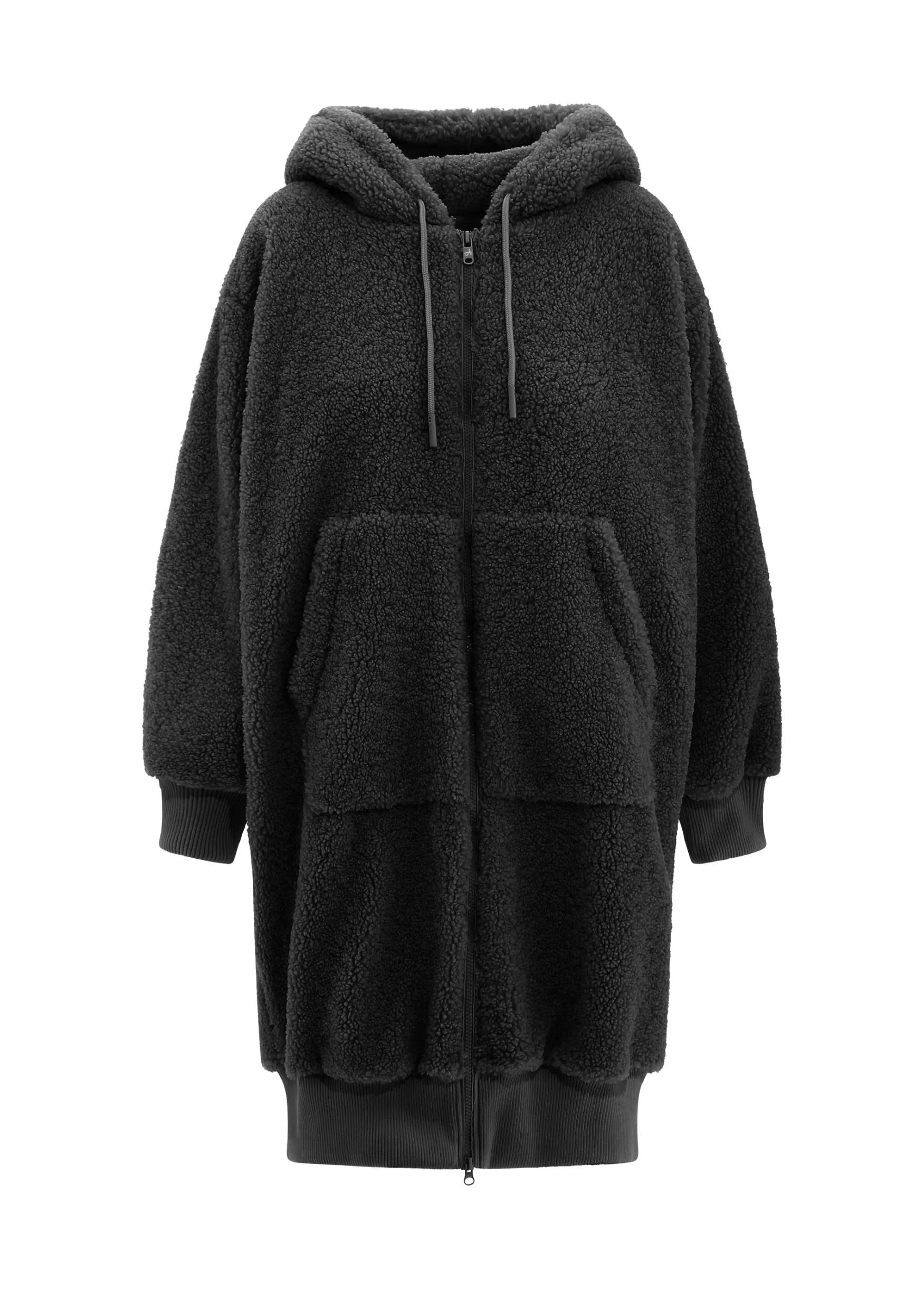 Discount DEHA Teddy Long Jacket Black