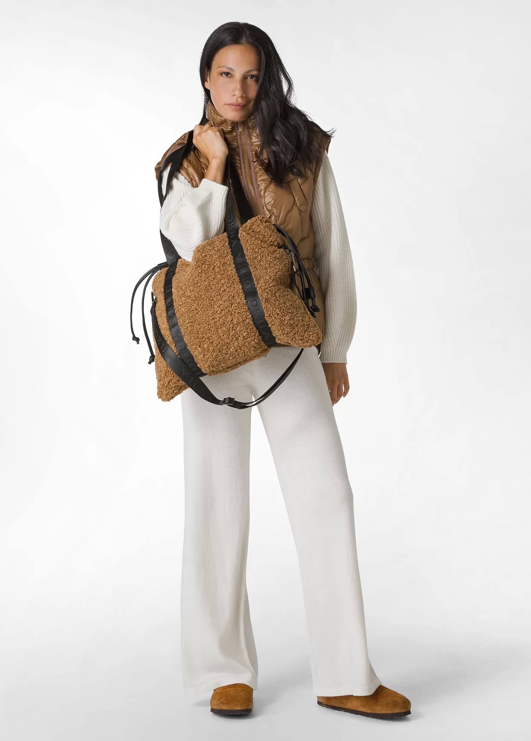 Best DEHA Teddy Shopper Bag Brown Biscuit Brown