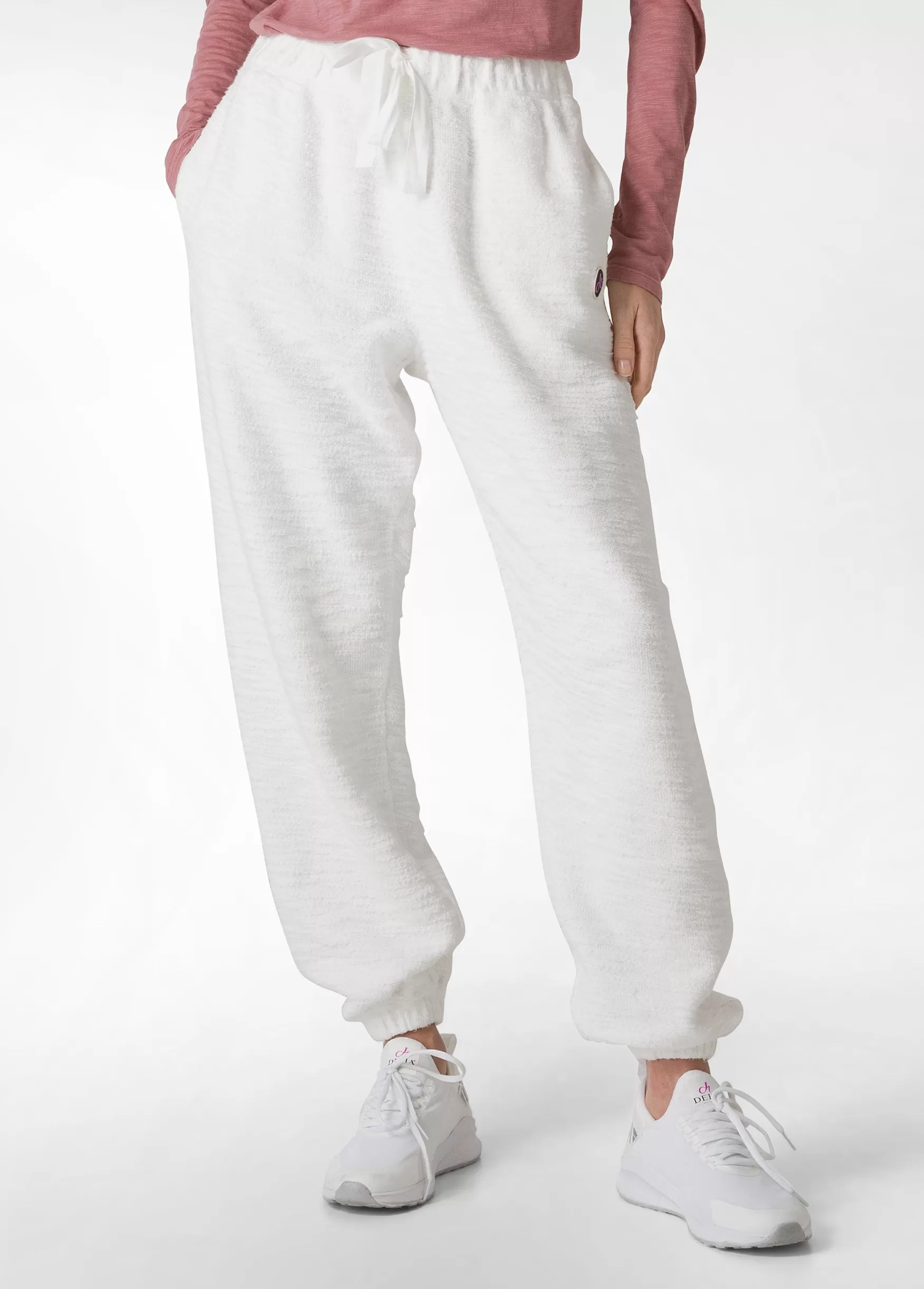 Discount DEHA Textured Jogger Pants White Milk White