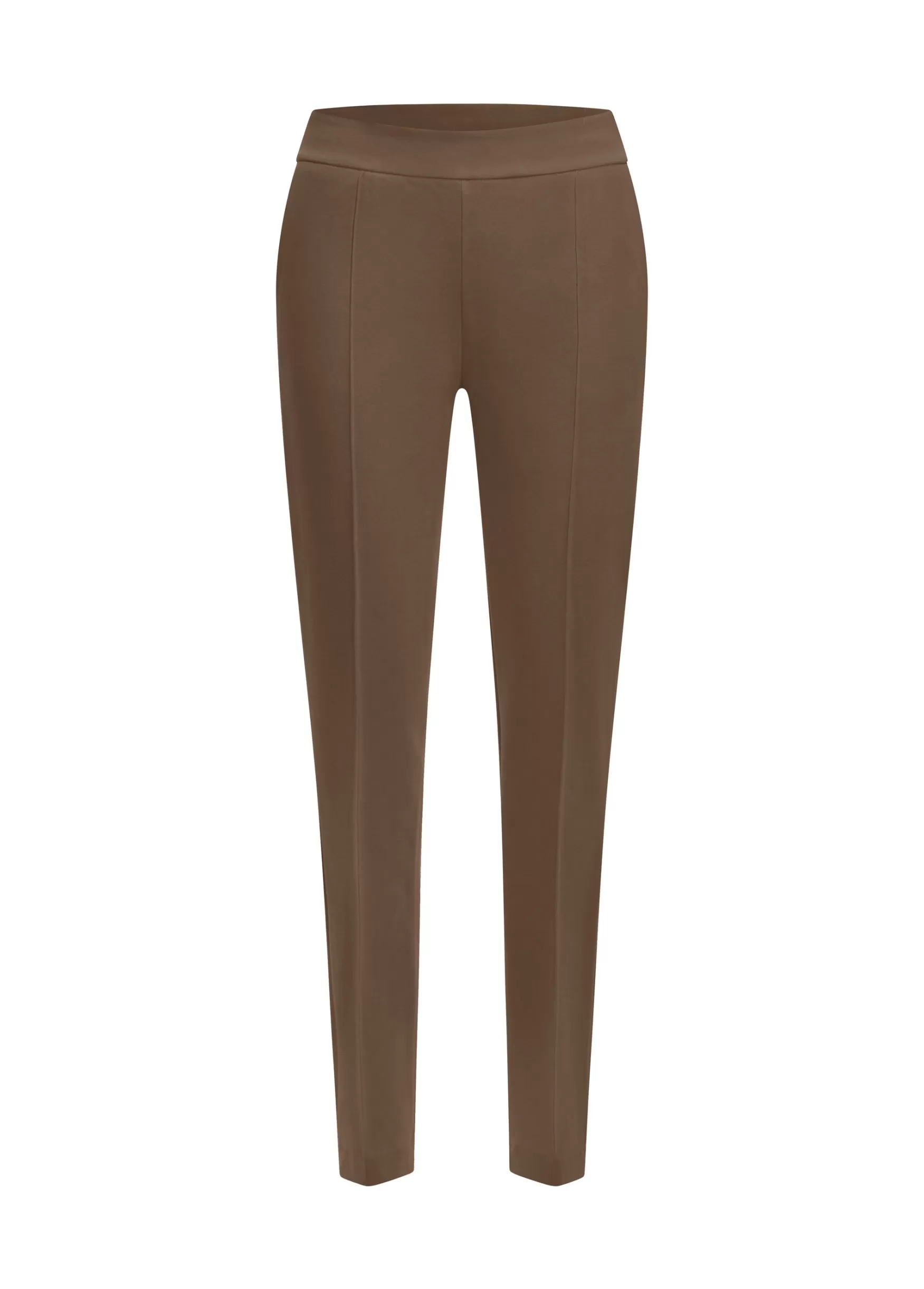 Clearance DEHA Textured Straighr Pants Brown Biscuit Brown
