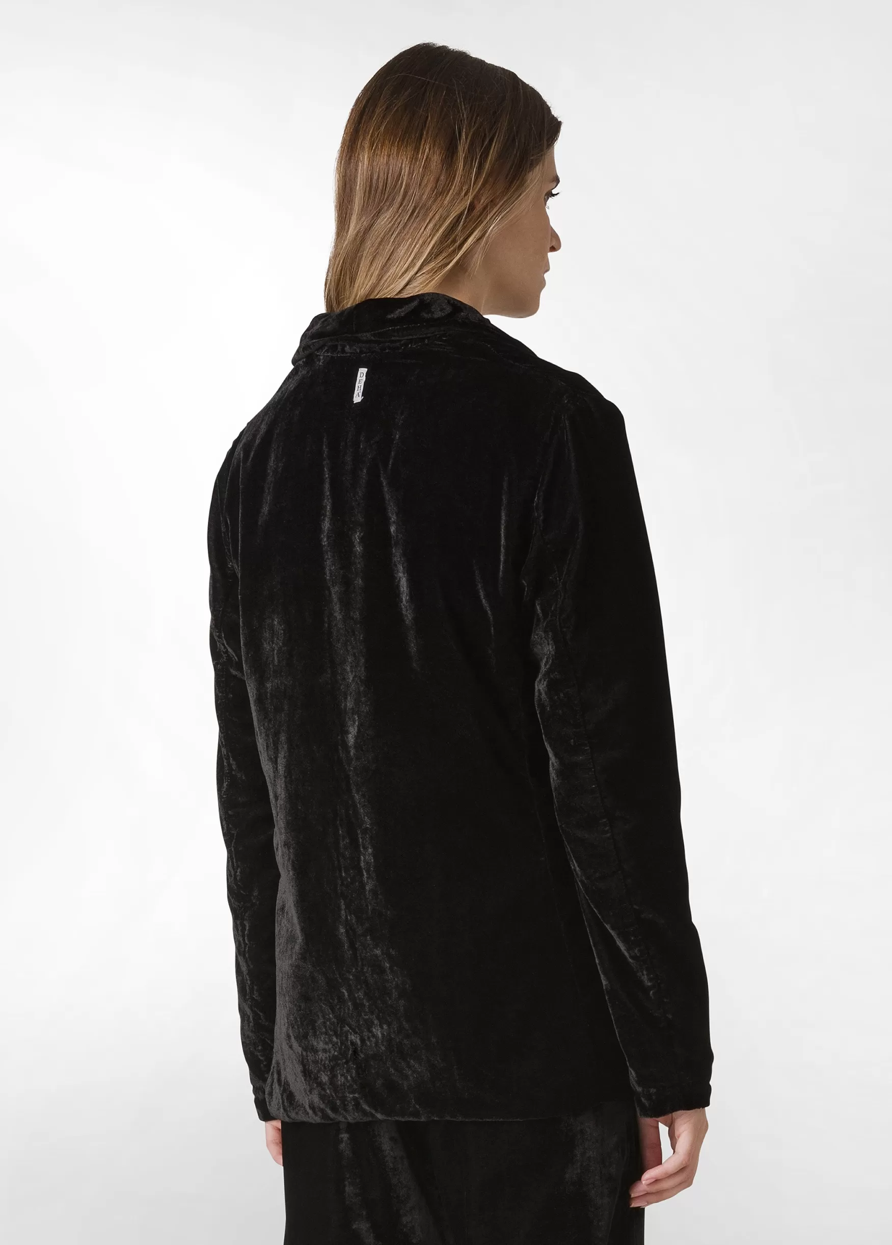 Outlet DEHA Velvet Blazer Black