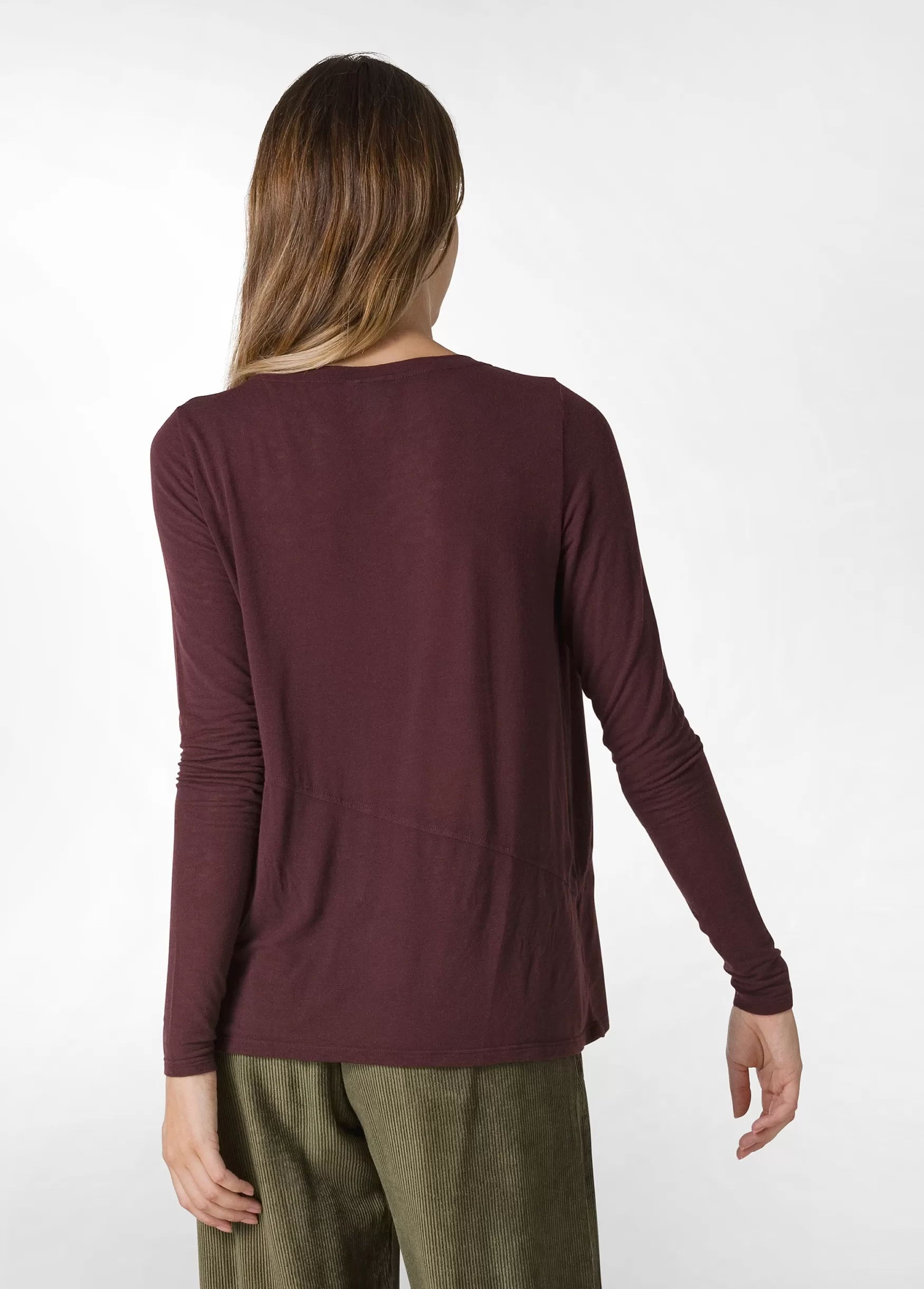 Discount DEHA Wooly Long Sleeve T-Shirt Red Tibetan Red