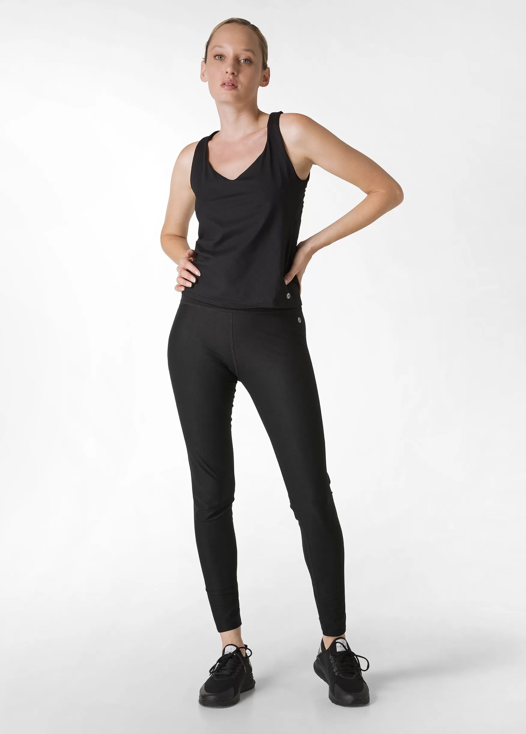 Hot DEHA Yoga Soft Touch Leggings With Pocket Black