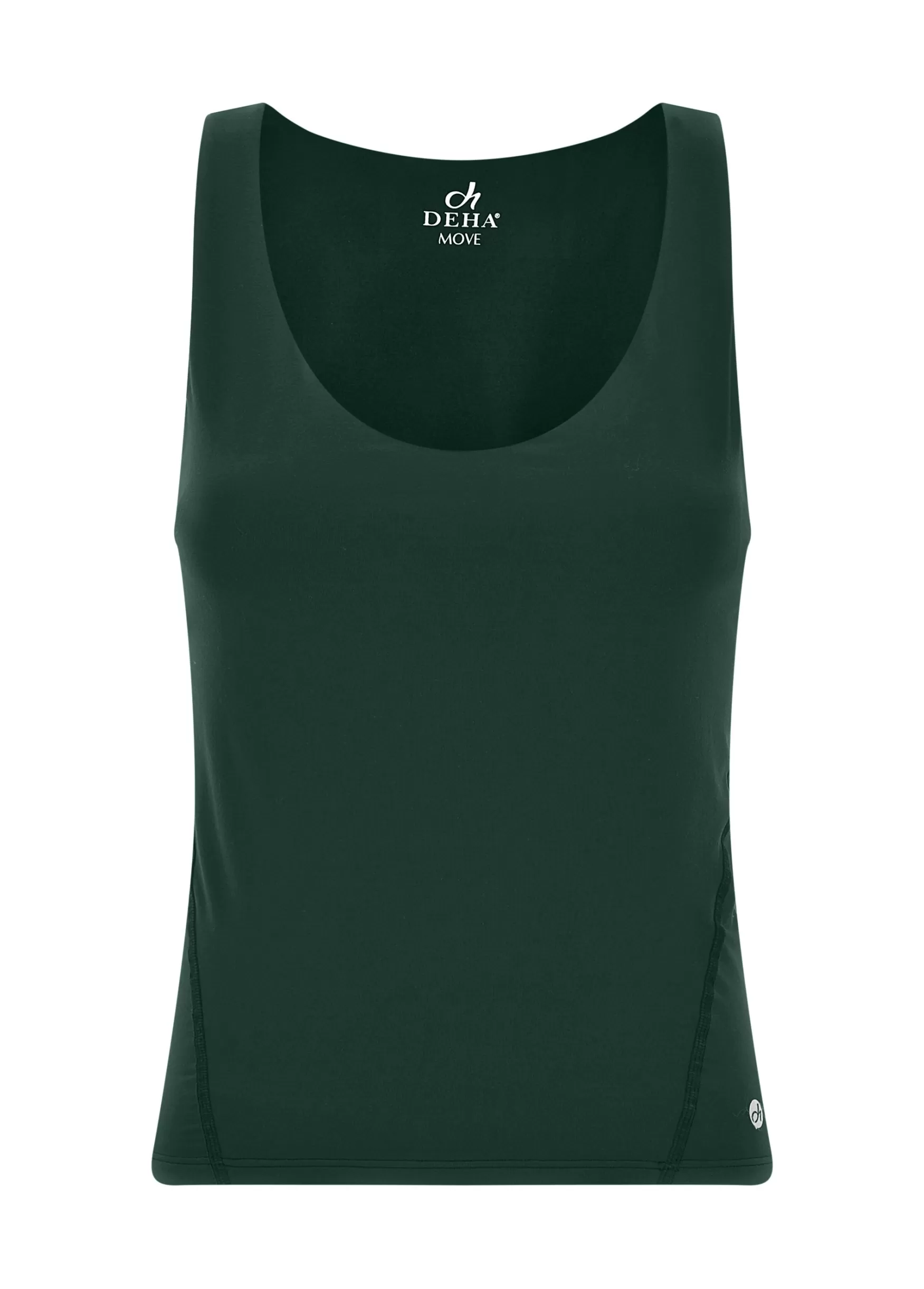 Outlet DEHA Yoga Soft Touch Top Green Forest Green